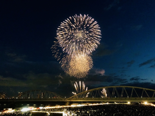 関西最大級10,000発の圧巻!なにわ淀川花火大会(大阪府)