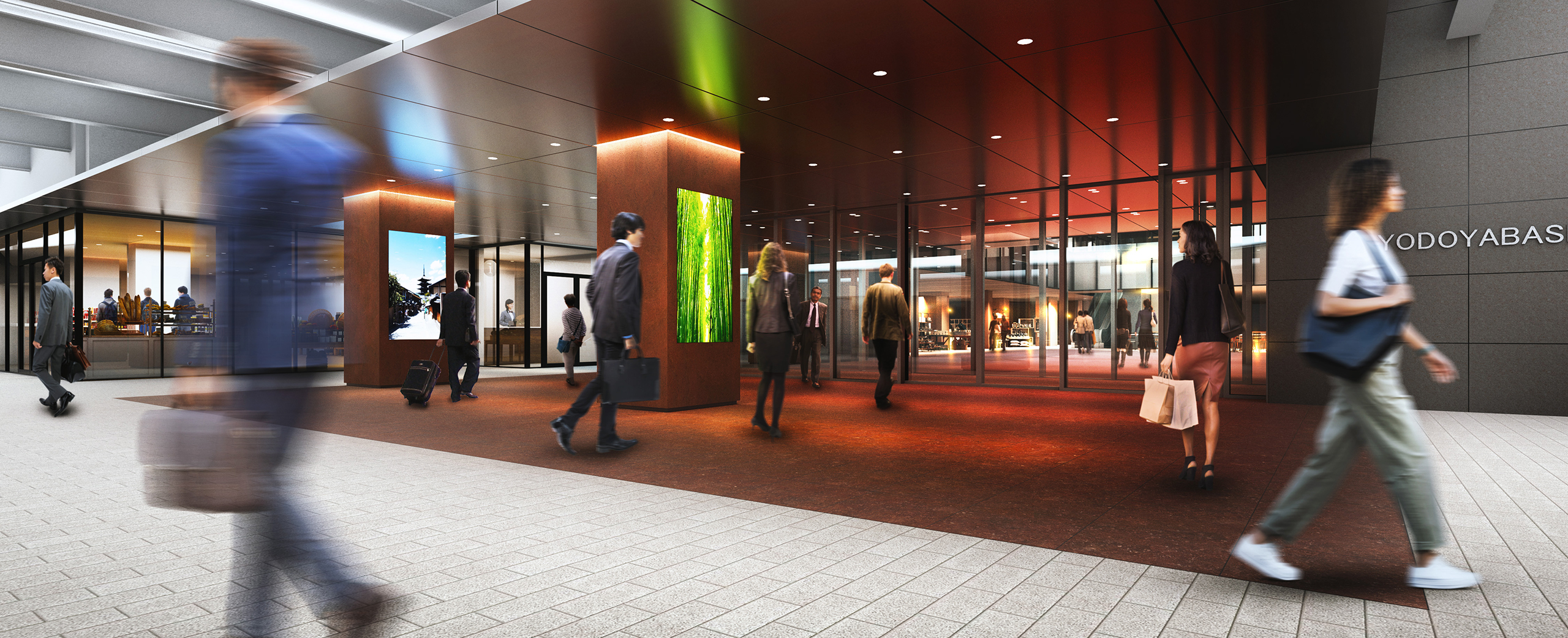 淀屋橋駅直結!2路線利用可能な抜群のアクセス立地