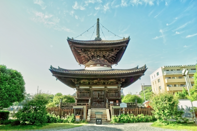 恋愛成就なら愛染さん「勝鬘院(愛染堂)