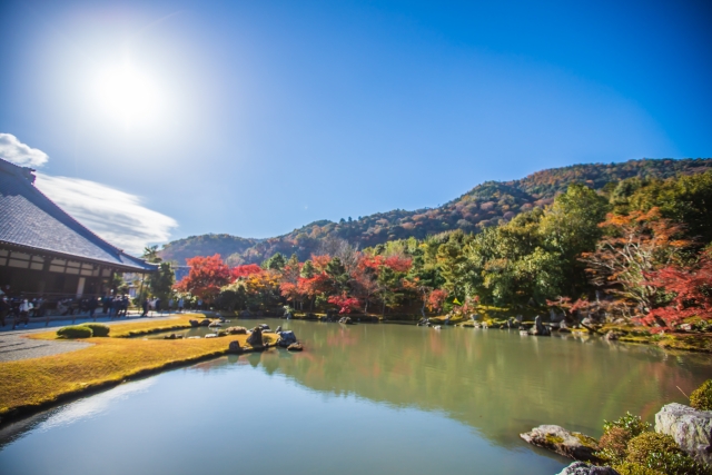 京都の西側にある世界遺産を効率よく回るには？