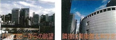 近隣施設%眺望