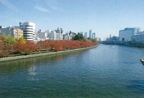 北側、窓からの眺望