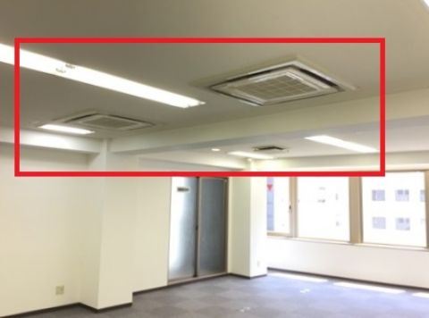 各室内、天井カセットエアコン