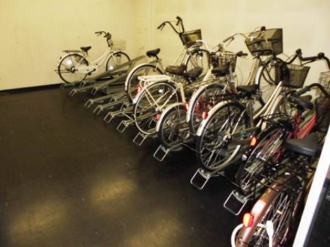 駐輪場、無料