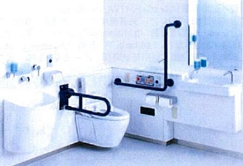 1階、障碍者用トイレ