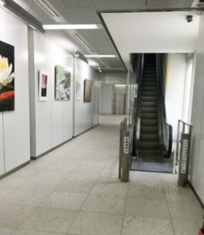 エントランス内エスカレーター