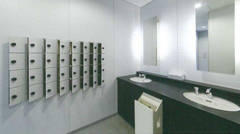 各階、女性用パウダールーム