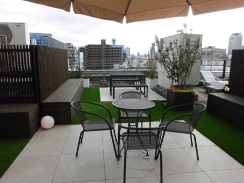 屋上、リフレッシュ スペース③