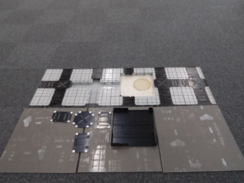 各室、OAフロア