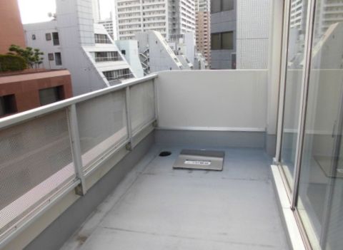 広々、バルコニー