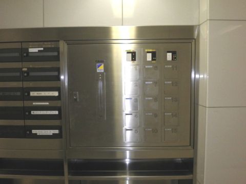 1階、警備キーBOX