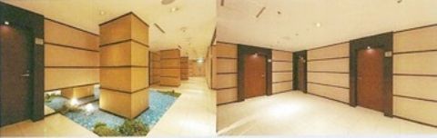 3階、共用廊下&ホール