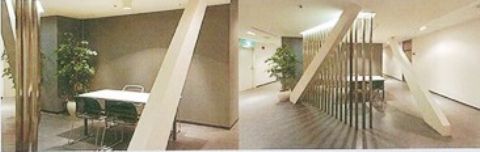 6階、共用廊下&ホール