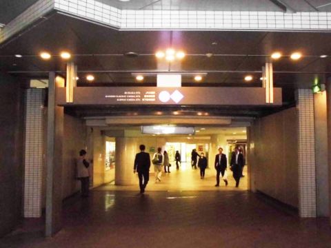 大阪駅&各、梅田駅の地下通路②