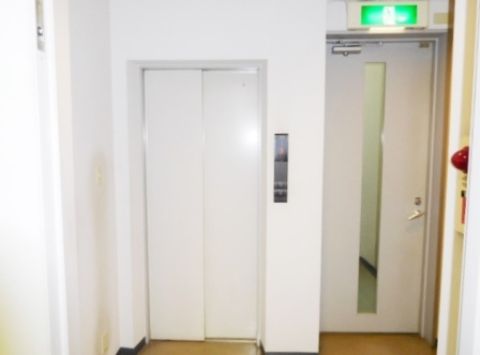 2階~上、基準階EVホール②