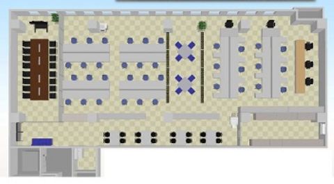 レイアウト図面