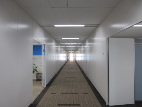 基準階、廊下