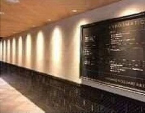 エントランス内、集合看板