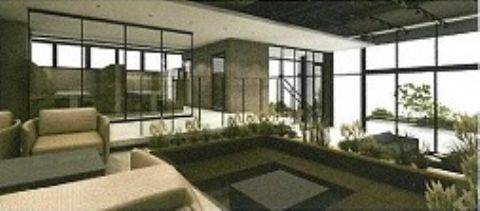 エントランス内ラウンジ