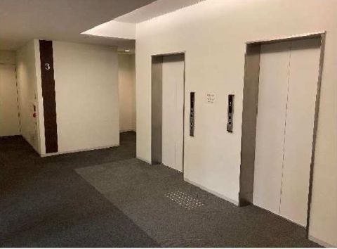 2階~上、基準階EVホール