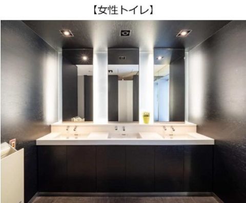 女性用トイレ洗面