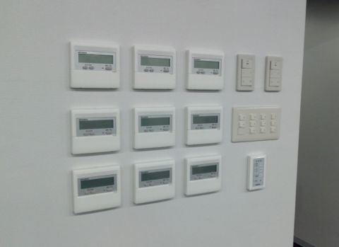 空調スイッチ