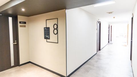 8階、共用