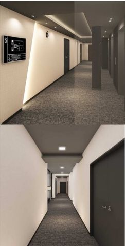 6階、共用廊下