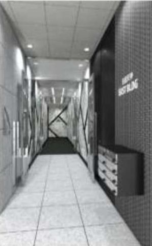 1階、共用エントランス内