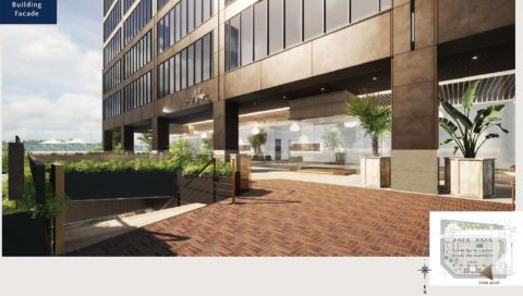 1階、北側エントランス②