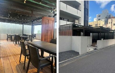 店舗内&屋外テーブル