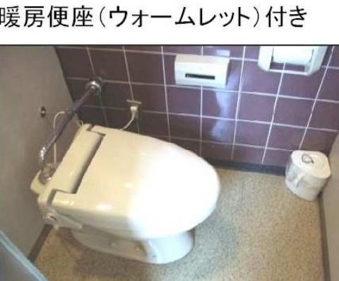 各階、男女別、シャワートイレ