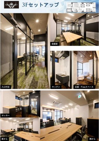 3階、セットアップ内装