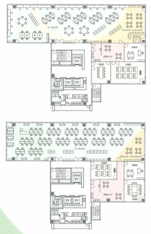 フロア、レイアウトイメージ