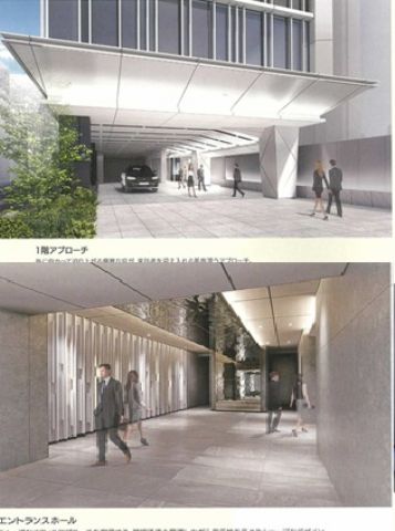 1階、アプローチ&エントランス