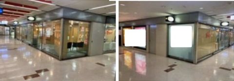 店舗部分の外観