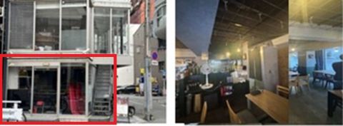 1階、路面&室内 ②