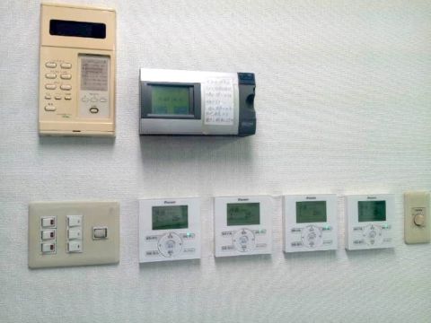 11階ワンフロア貸室内