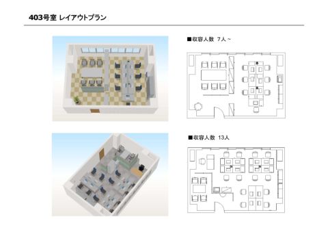 403号室、レイアウト ②
