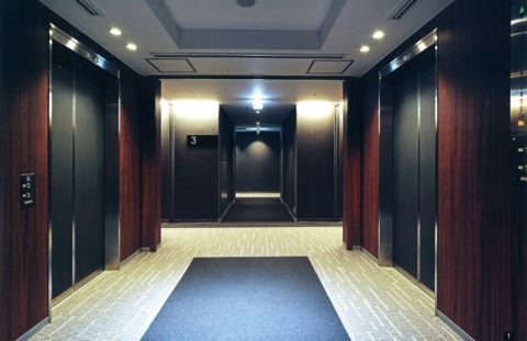 基準階、EVホール