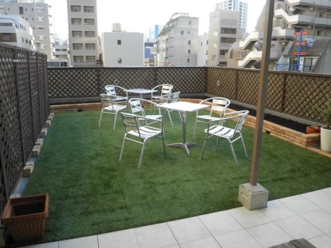 屋上、ガーデン