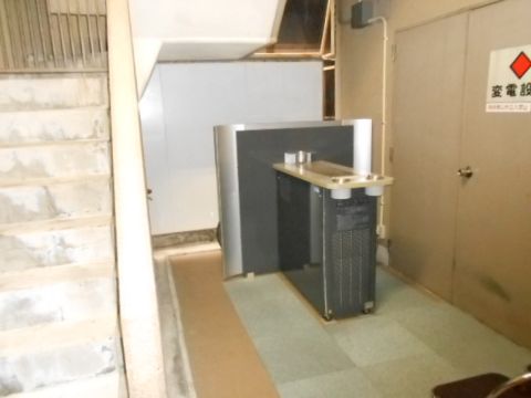一階、喫煙コーナー