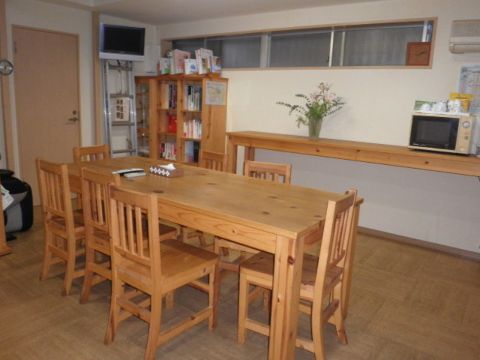 B1階、リフレッシュルーム